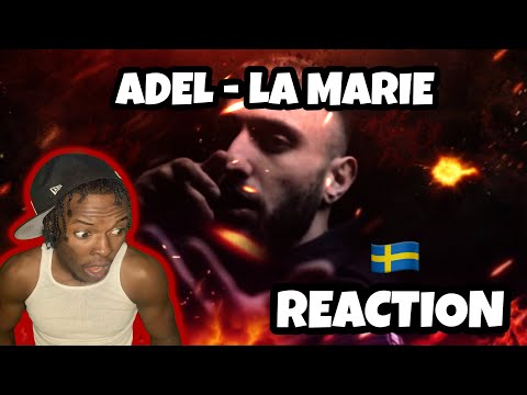 AMERICAN REACTS TO SWEDISH DRILL RAP! Adel - La Marie (ENGLISH SUBTITLES)