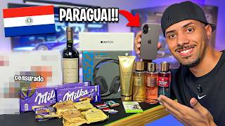 Minhas Compras que FIZ NO PARAGUAI com Preços! Vale a Pena?