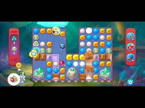 Fishdom Hard Level 10767 (with ingame boosters) @choraelmin