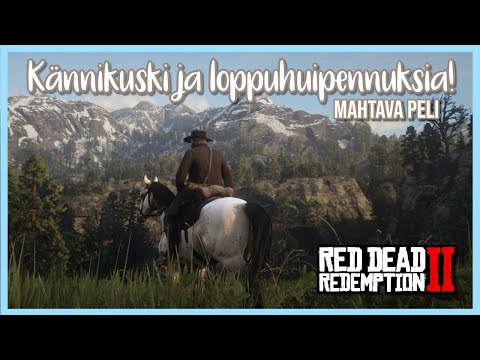 Kännikuski ja loppuhuipennuksia! || RDR2 SUOMI