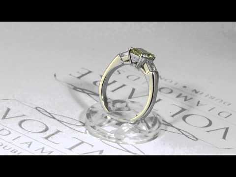 Yellow Diamond Engagement Ring