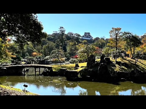 2211 Tesouro Nacional Castelo de Hikone Genkyu Rakurakuen