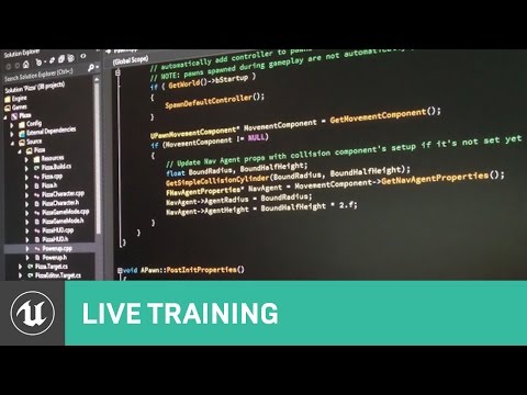 Getting Started with C++ | Live Training | Unreal Engine