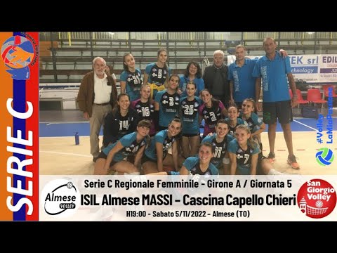 ISIL VOLLEY ALMESE MASSI - CASCINA CAPELLO CHIERI