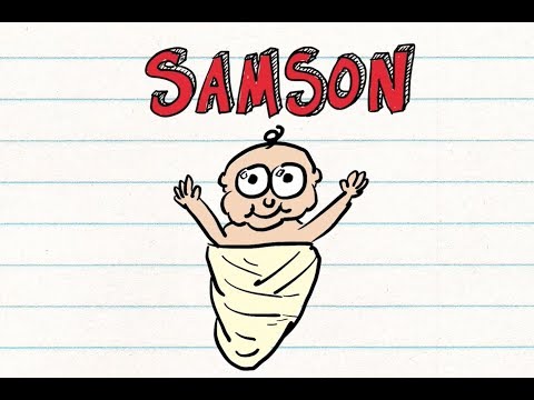 THE STORY OF SAMSON BIBLE STORY | Kids on the Move