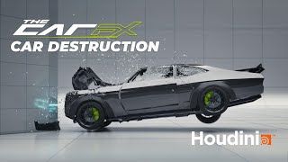 [TRAILER] The CarFX - Houdini Car Destruction | Build Realistic Car Destruction Simulations