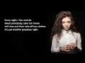 Lorde - Perfect Places (Lyric Video)