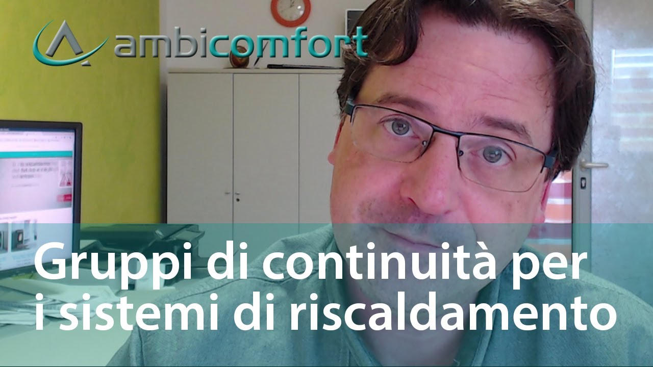 Gruppi di continuità per i sistemi di riscaldamento