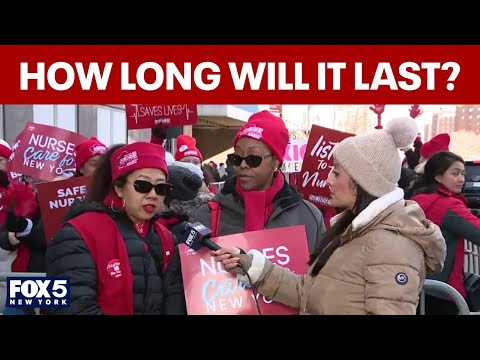 Day 2 of NYC nurses strike: LIVE from the protests
