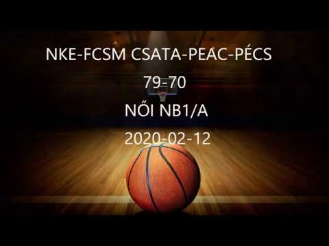 NKE-FCSM CSATA- PEAC-PÉCS 79-70  (2020-02-12)
