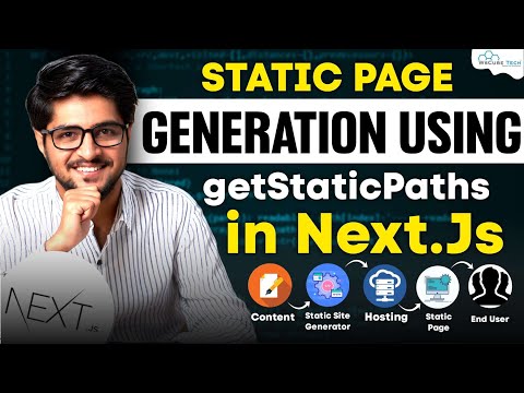 Static Page Generation Using getStaticPaths in Next JS | Next JS Tutorial for Beginners