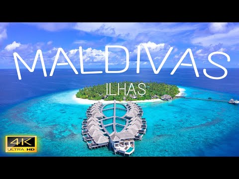 💤4K UHD MALDIVAS,Magnificas imagens das Ilhas,Corais,Praias,e suas Lagoas Azuis,e Música Relaxante