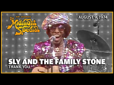 Thank You - Sly and the Family Stone | The Midnight Special