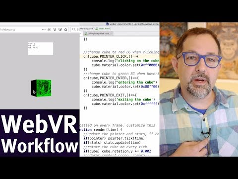2/7 Set up your WebVR workflow and code to build a virtual reality birthday card