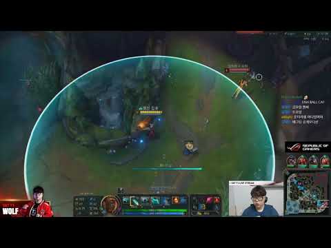 SKT Wolf stream Pyke, KDA 3/4/8, Aug 06, 2018