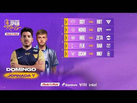 JORNADA 7 - CHALLENGERS SPAIN: RISING MEDIAMARKT - SPLIT 2 2025 - VALORANT