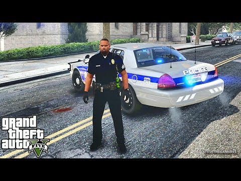GTA 5 MODS LSPDFR 803 - SLICKTOP CVPI PATROL!!! (GTA 5 REAL LIFE PC MOD)