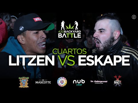 (BATALLÓN) LITZEN vs ESKAPE. 4os Internacional callejera 19. 420 Backyard Battle