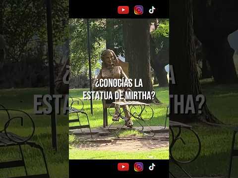 ¿Conocías la POLÉMICA estatua de Mirtha Legrand en Villa Cañás? 😱 #mirthalegrand #lam