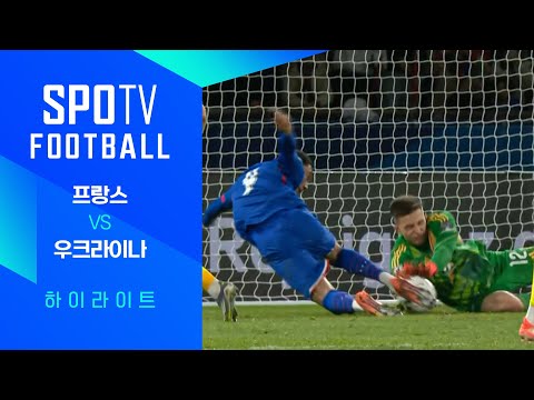 [월드컵 유럽 예선] 프랑스 vs 우크라이나ㅣ3분 하이라이트 (11.14)