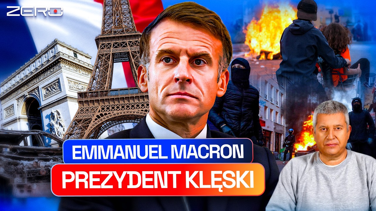 KONIEC MACRONA - KATASTROFA, CHAOS I DŁUGI FRANCJI
