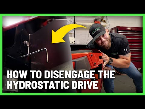 How To Disengage Your Hydrostatic Drive on a Toro Titan or Time Cutter models in Less than 1 Minute!
