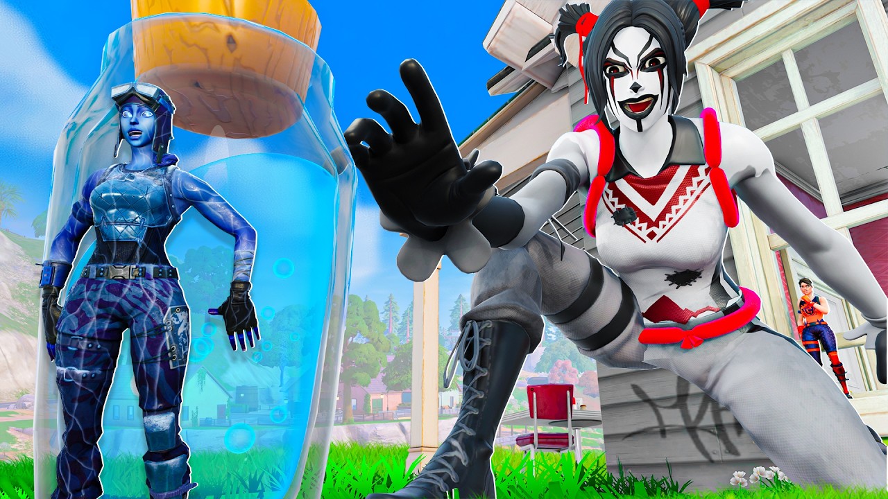 Fortnite Hide and Seek but We're TINY