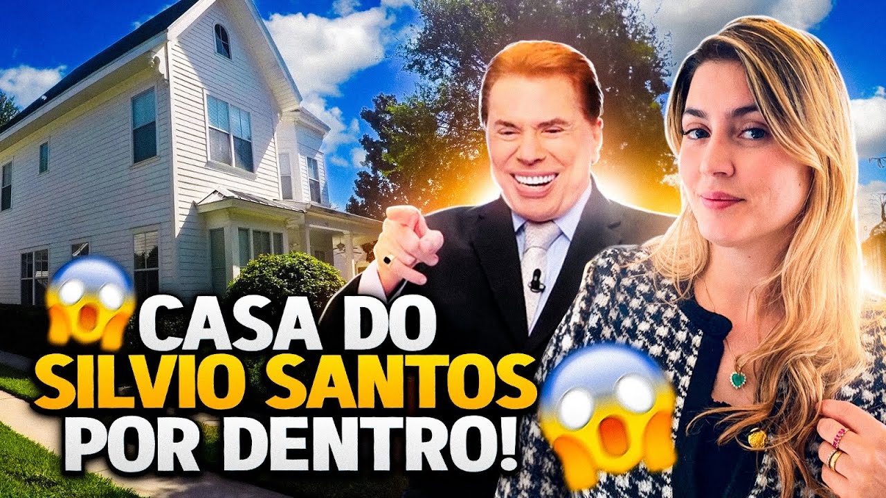 Como é a casa Silvio Santos por dentro? Entramos na Casa do vizinho do Silvio com a mesma planta.