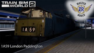1A59 London Paddington - Great Western Express - Class 52 - Train Sim World 2