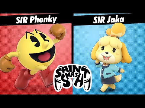 Saint Smash #4 - Top16 Losers - SIR|Phonky (Pac-Man) VS. SIR|Jaka (Isabelle)