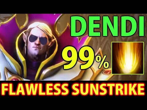 Dendi Invoker- Dota 2: Flawless Sunstrike [23 Kills]