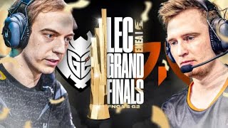 LEC SPRING FINALS G2 VS FNATIC FOR THE TITLE - CAEDREL