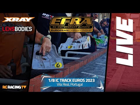 EFRA 1/8th IC Euros 2023 - Day 2 Qualifying and SUPERPOLE!