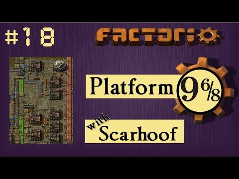 Factorio Multiplayer: Platform 9 6/8 EP 18 - Military Packs| Train & Belt World, Gameplay, Lets Play