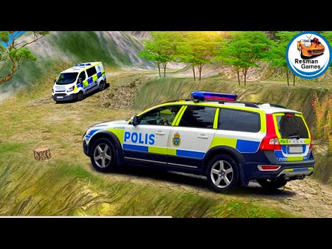 Real Police Van Driving Simulator - Offroad Car Chasing Drive 2020 - Android GamePlay