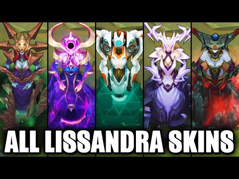 All Lissandra Skins Spotlight (League of Legends)