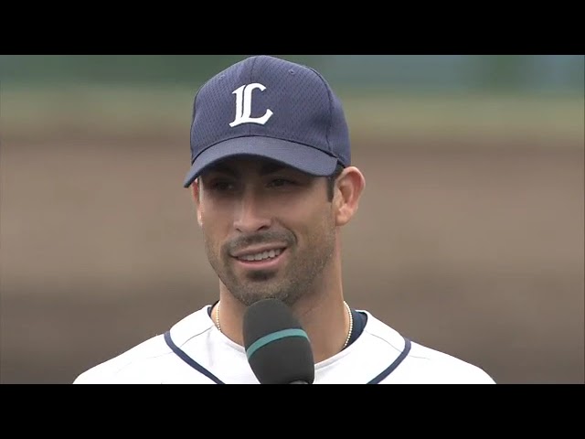 ライオンズ・スピリー選手ヒーローインタビュー 7月17日 北海道日本ハムファイターズ 対 埼玉西武ライオンズ