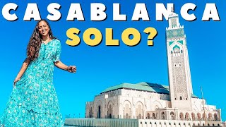 Is Casablanca, Morocco WORTH Visiting? - Solo Traveling Morocco Part 1