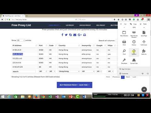 How to create Proxy ip address