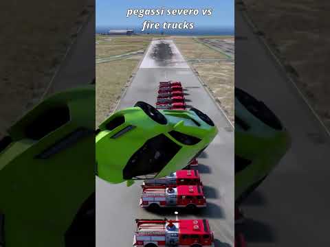 pegassi severo vs fire trucks #gta #gta5 #shorts