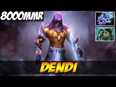 Dendi 8000 MMR Plays Anti-Mage vol 1 - Dota 2