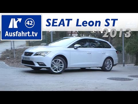 2013 SEAT Leon ST 1.4 TSI - Test Drive Report