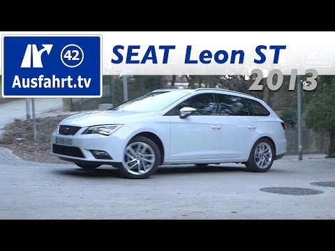 2013 SEAT Leon ST 1.4 TSI - Fahrbericht der Probefahrt  Test   Review
