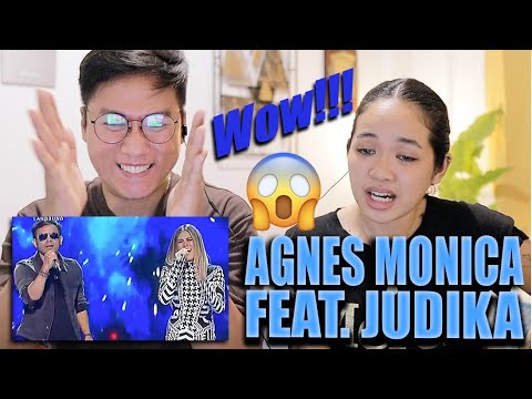 Agnez Mo (Agnes Monica) Ft Judika - Rindu @ Mega Fantastic Four 160302 | SINGERS REACTION
