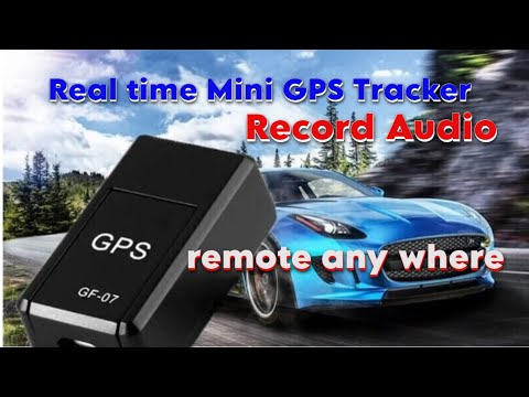 Amazing Gadgets - Mini GPS Tracking and Remote Audio Recorder GPS-GF07- magnet to any iron surface