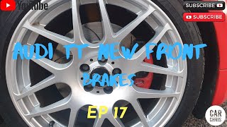 AUDI TT MK1 BRAKES (HOW TO CHANGE FRONT DISCS AND PADS)