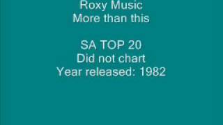 Roxy Music - More than this.wmv