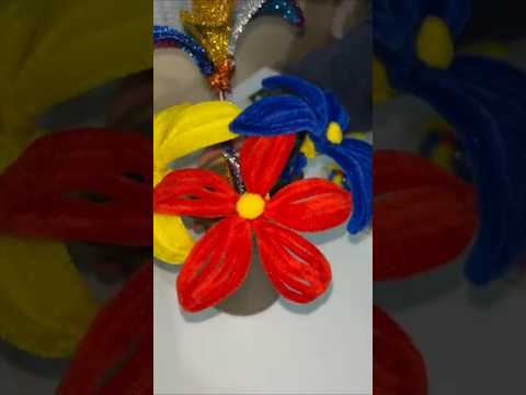 Solmayan Çiçek Yapıyorum!! #diy #elyapimi #flowers #çiçek #flower #napkin #keşfet #shorts #şönil