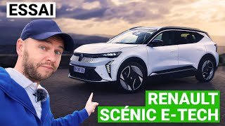 Essai Renault Scenic électrique : le plus grand concurrent du Tesla Model Y !