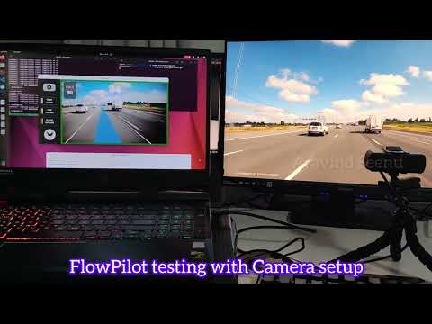 FlowPilot Lane detection Testing using Camera setup